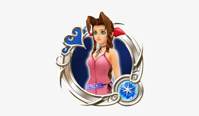 Kh Aerith - Aerith Kingdom Hearts, transparent png #3495729