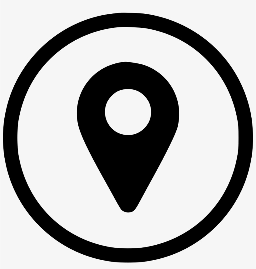 Geo Point Tag Location Comments - Location Icon In Circle, transparent png #3495793