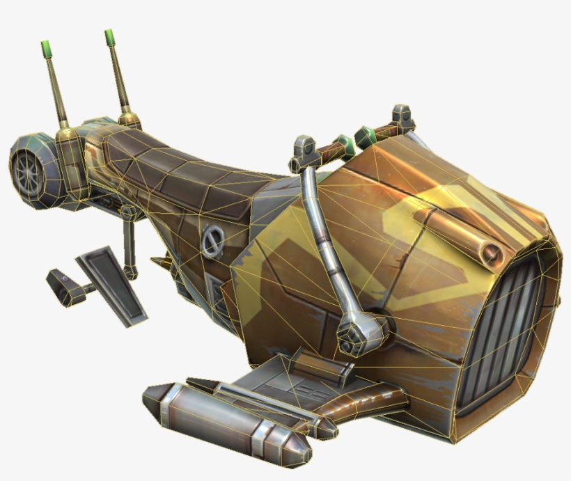 Toad Speeder For The Bioware Game Star Wars - Scale Model, transparent png #3496160