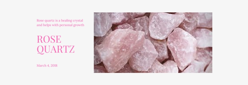Rose Quartz Is A Healing Stone For The Heart And Soothing - Rose Quartz, transparent png #3496542