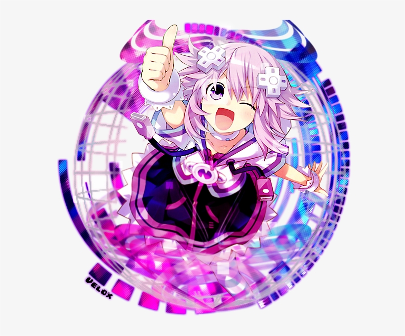 Tag By Veloxity - Hyperdimension Neptunia Neptune Logo, transparent png #3496543