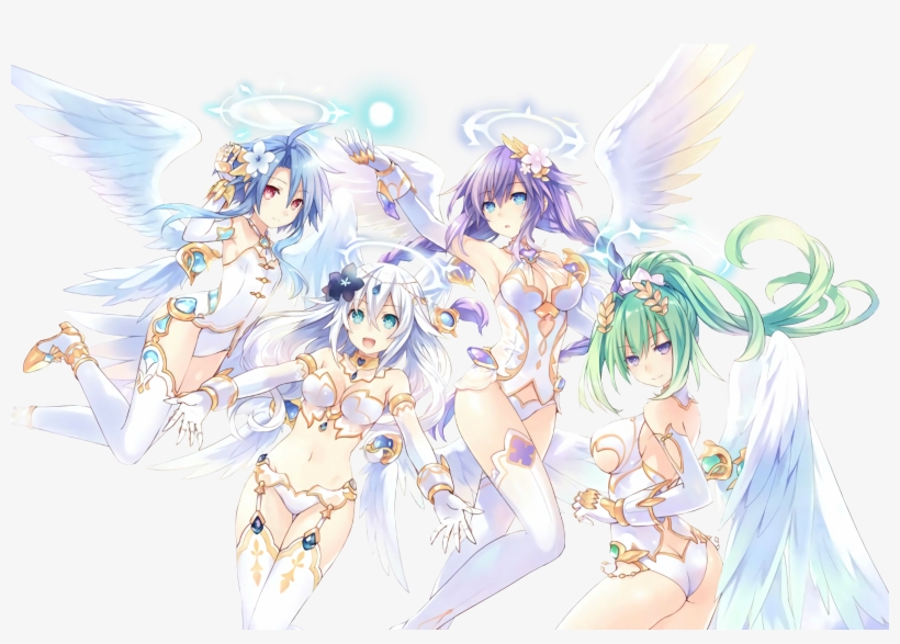 4 Goddesses Online Megadimension Neptunia Vii Sword - Four Goddesses Online Cyber Dimension Neptune [royal, transparent png #3496588