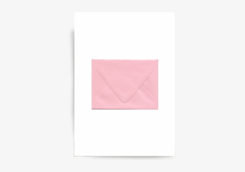 A-2 Rose Quartz Envelope - Construction Paper, transparent png #3496716