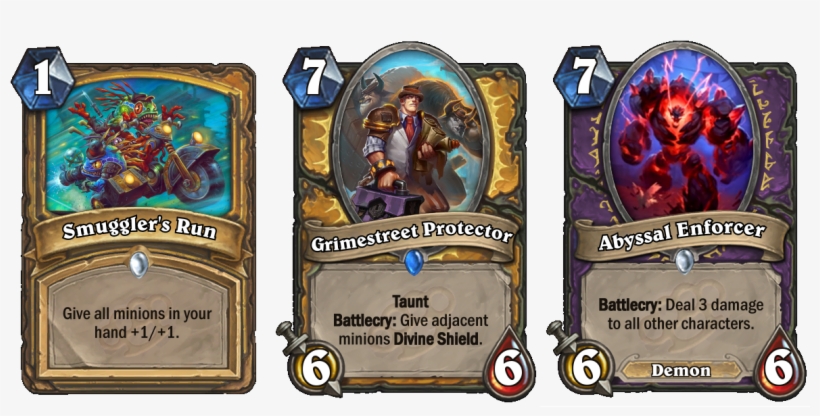 Hearthstone Mean Streets Of Gadgetzan Reveal Part 4 - Hearthstone Gadgetzan Cards, transparent png #3496810