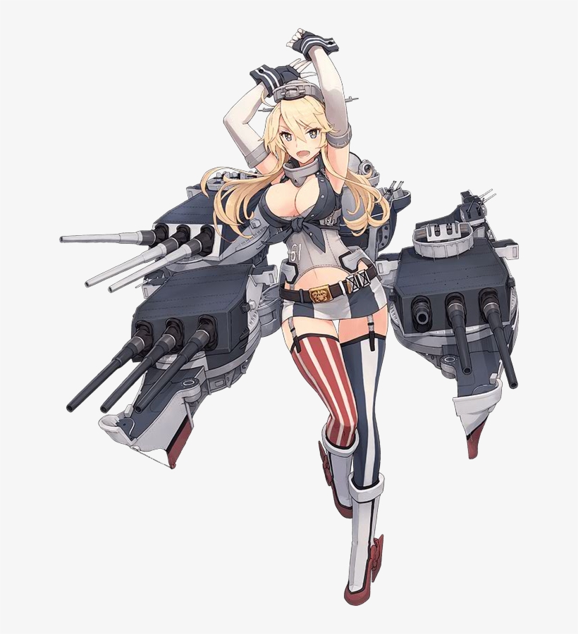 Https - //static - Tvtropes - Org/pmwiki/pub/images/ - Kancolle Iowa, transparent png #3496897