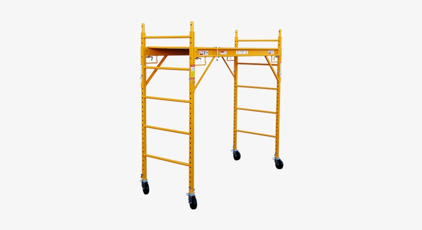 6′ Multifunction Scaffold - Fortress Industries Llc 6 Foot Drywall Scaffold Unit, transparent png #3496964