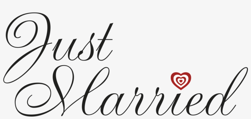 Just-married Sign Clear - Cheers Just Married Transparent, transparent png #3497131