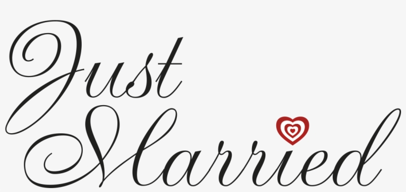 Just Married PNG Transparent Images Free Download, Vector Files