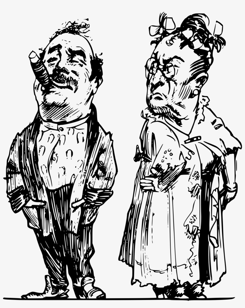 This Free Icons Png Design Of Old Married Couple, transparent png #3497197