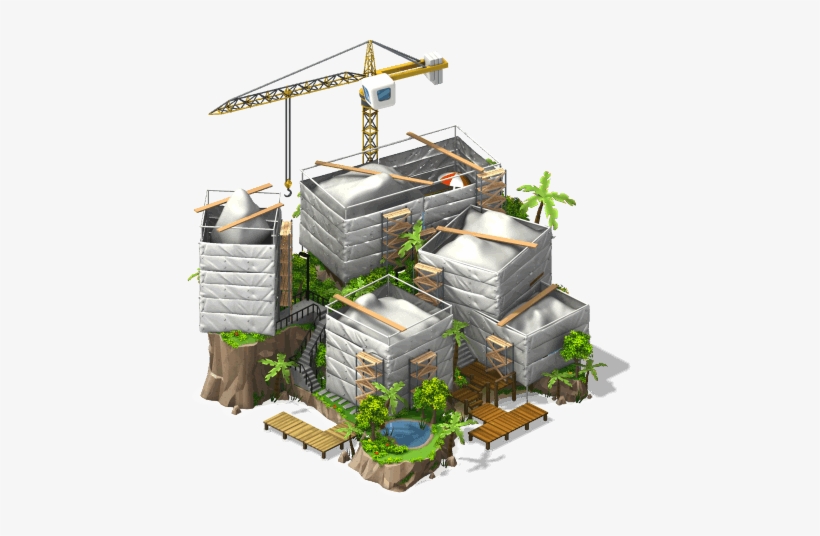 Aloha Island-scaffolding - Pine, transparent png #3497221