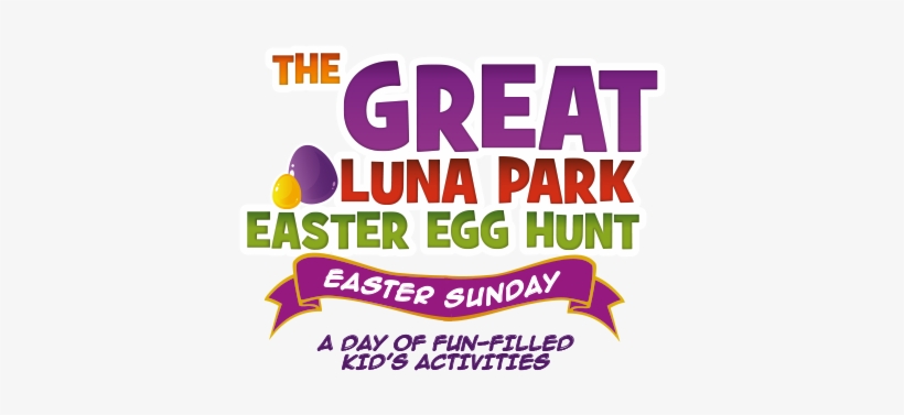 The Great Luna Park Easter Egg Hunt - Melbourne, transparent png #3497520