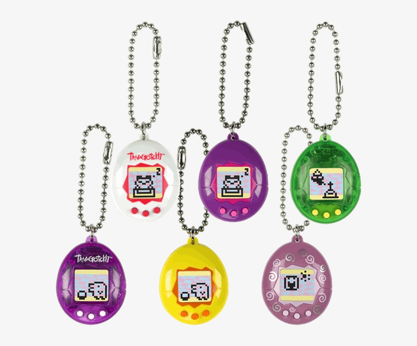 1 Of - Tamagotchi - Blue And Yellow, transparent png #3497837