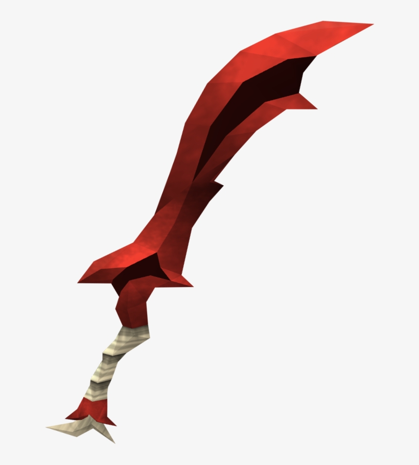 The Runescape Wiki - Runescape Scimitar, transparent png #3498146