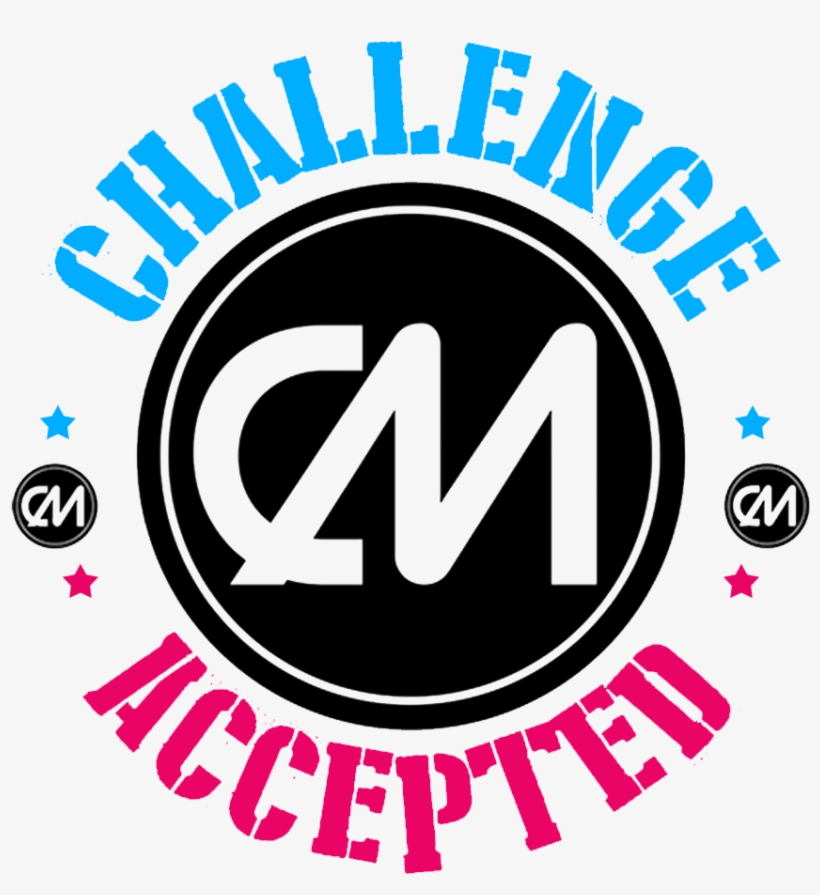 Color Manila Run Challenge Clark - Challenge Accepted Logo Transparent, transparent png #3498213