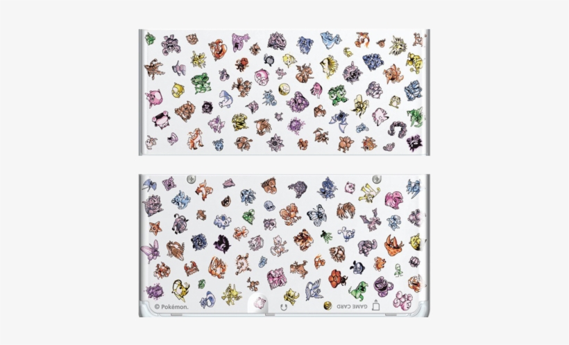 072 Pokémon Original 150 Sprites - Pokemon New 3ds Cover Plate, transparent png #3498215