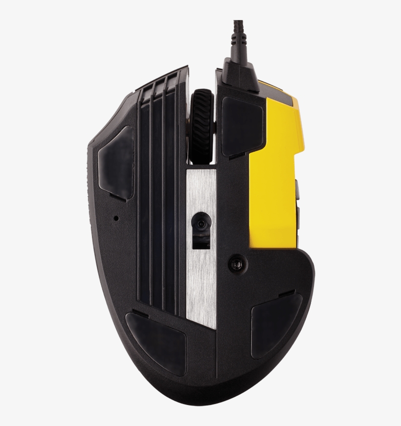 Corsair Scimitar Yellow - Corsair Scimitar Rgb Gaming, Mouse Ch-9000091-eu, transparent png #3498428