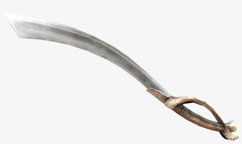 Scimitar Sword Skyrim - Marking Tools, transparent png #3498447