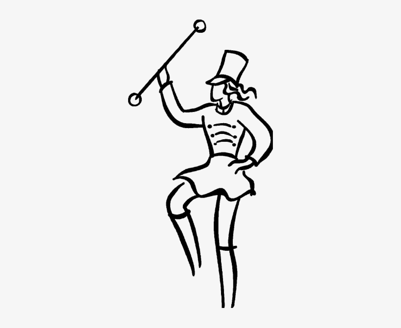 Baton 2 - Line Art, transparent png #3498534