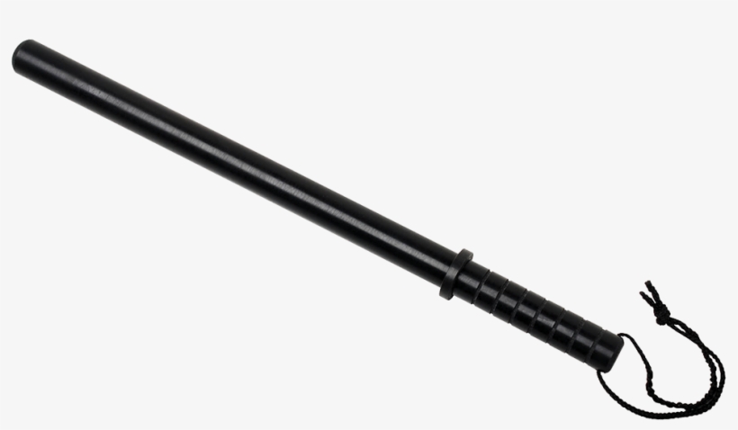 Rubber Baton - Apple Black Stick, transparent png #3498560