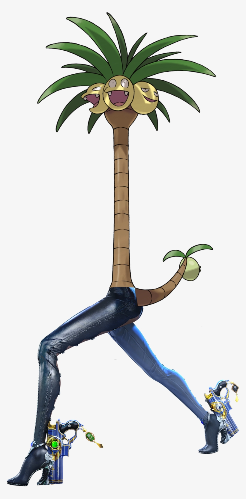 Bayonetta 2 Super Smash Bros - 5 11 6 Ft Meme, transparent png #3498650