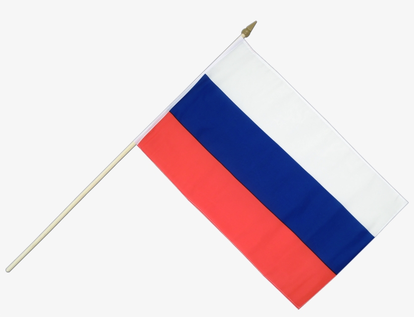 Russia Hand Waving Flag Png Russia Flag - Russia Flag On A Stick, transparent png #3498842