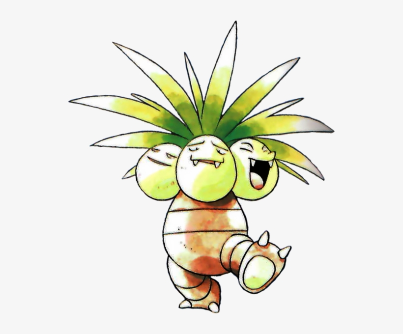 Exeggutor Old Art, transparent png #3498843
