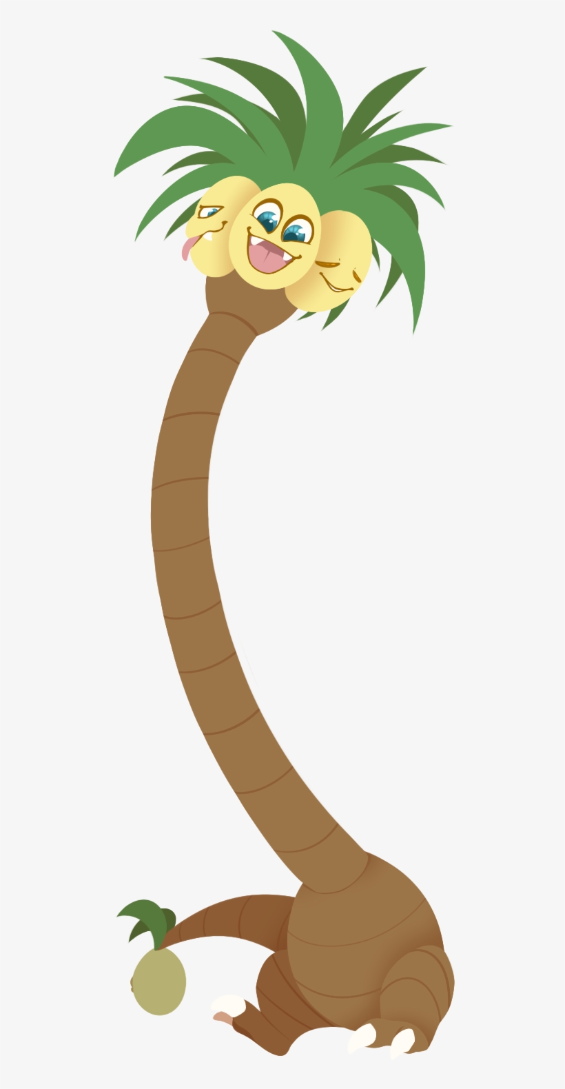Exeggutor - Illustration, transparent png #3498860