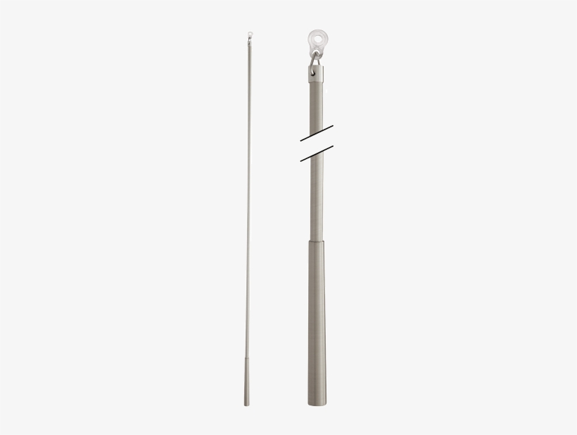Metal Baton With Plastic Attachment - Weapon, transparent png #3498884