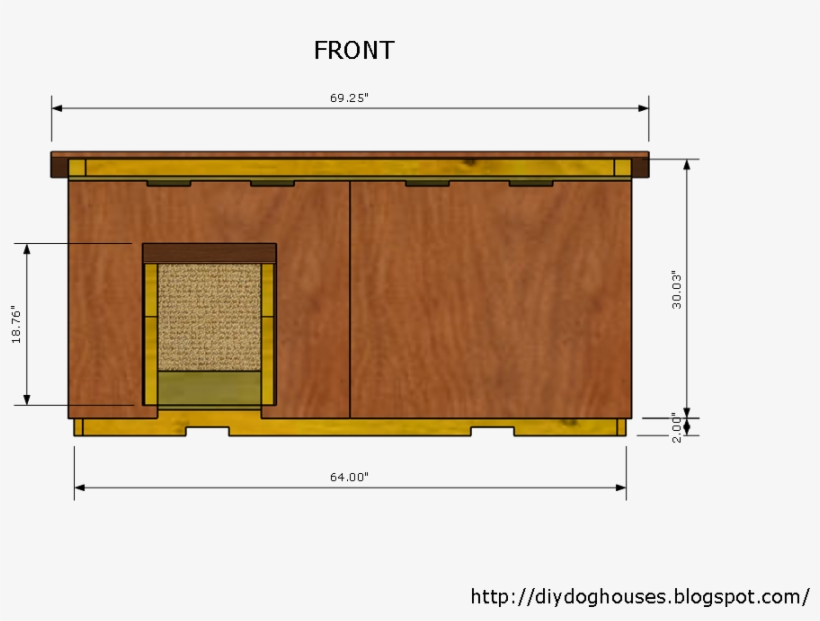 Lovely Big Dog House Blueprints Dogs World Big Dog - Design Plan For Dog House, transparent png #3499350