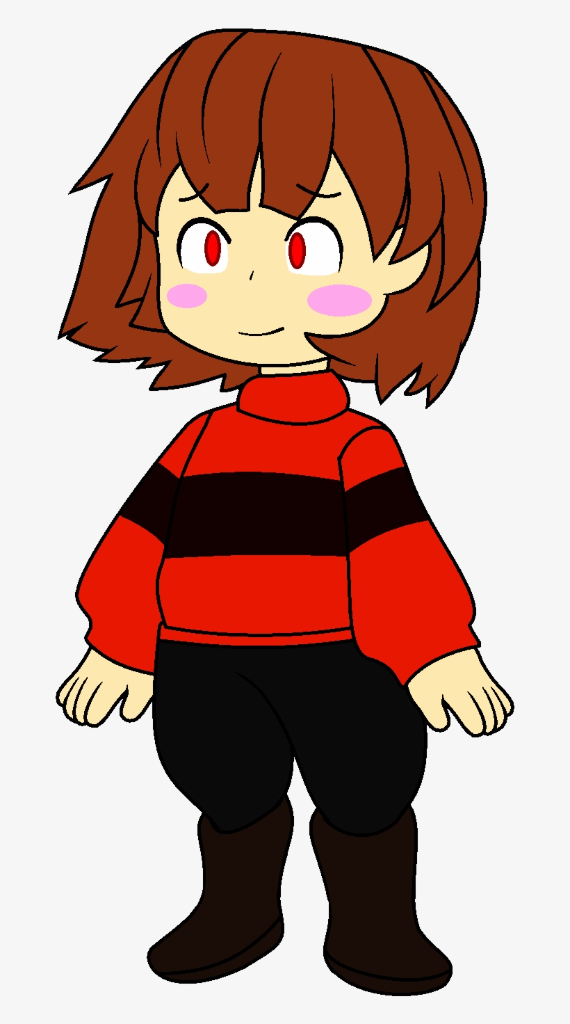 Underfell Chara - Underfell Frisk And Chara, transparent png #3499825