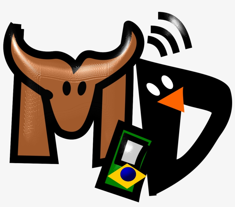 This Free Icons Png Design Of Gnuetux Amigos, transparent png #3499934