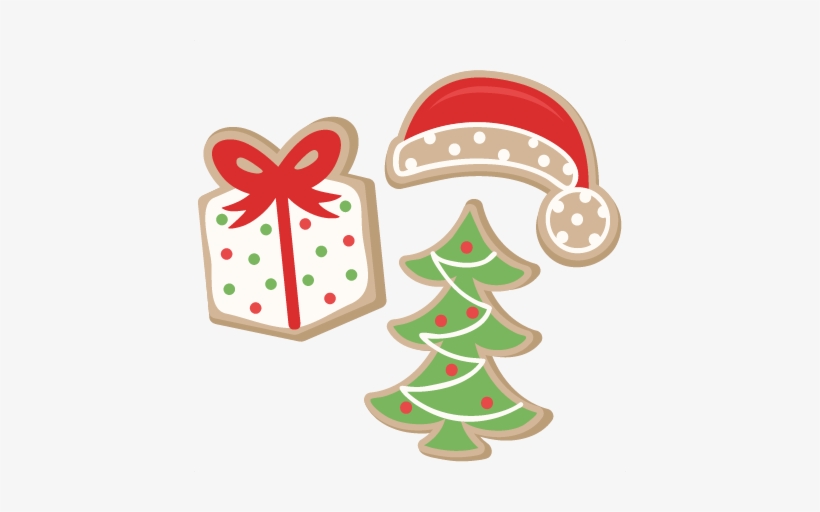 Christmas Cookie Cliparts - Ms Kates Cuttables Christmas, transparent png #350026