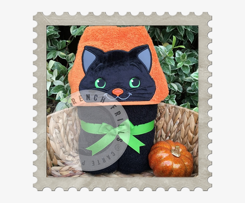 Black Cat - Jack-o'-lantern, transparent png #350066