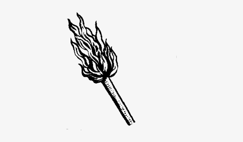 Flaming Torch Drawing - Revolutionary Communist Party Of India, transparent png #350111