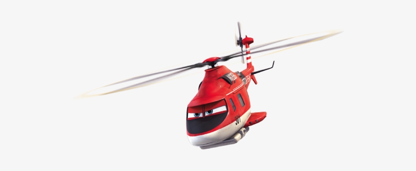 Red Helicopter Png Photo - Zvezda Models Disney Planes 2 Fire And Rescue Blade, transparent png #350296
