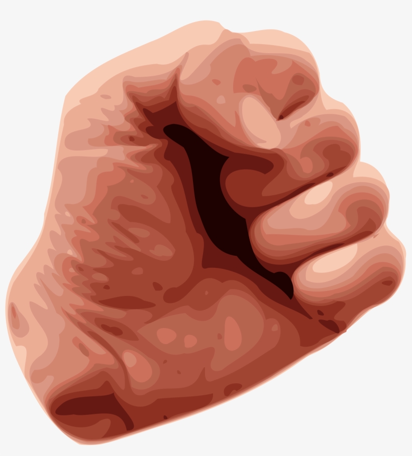 Open - Transparent Human Fist, transparent png #350359