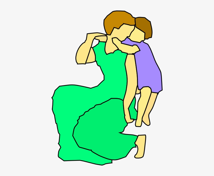 Kid Playing With Mom Svg Clip Arts 426 X 592 Px, transparent png #350475