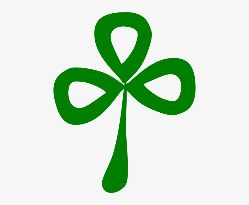 Three Leaf Clover Clip Art - Three Leaf Clover Png, transparent png #350636