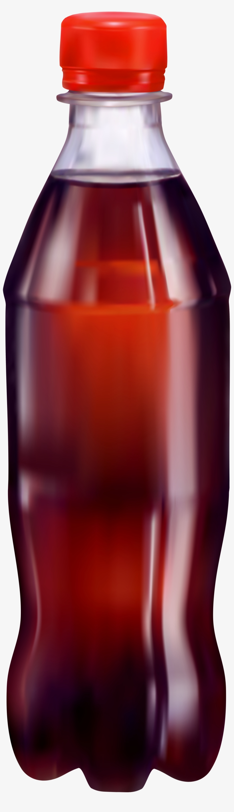 Coca Cola Bottle Png Clip Art - Glass Bottle, transparent png #350811