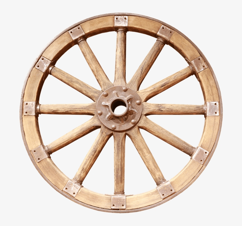 Old Wheel, transparent png #351395