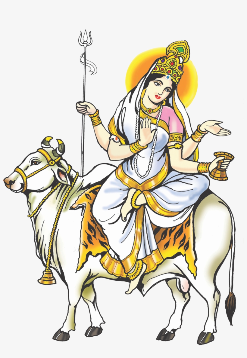 8-mahagauri - Mahagauri Images Hd Png, transparent png #351649