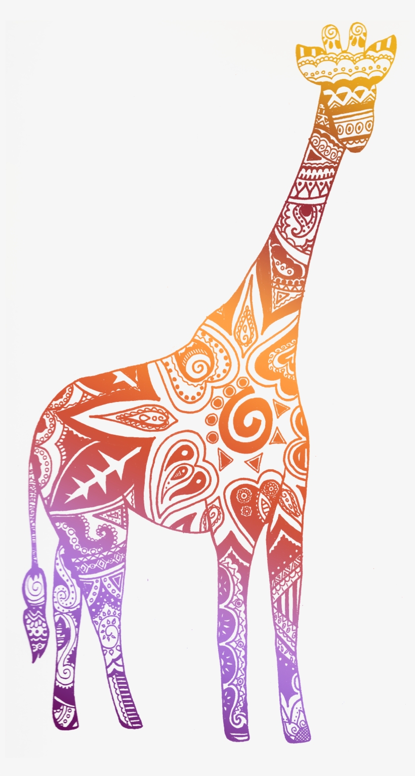 Designs - Giraffe Png, transparent png #351830