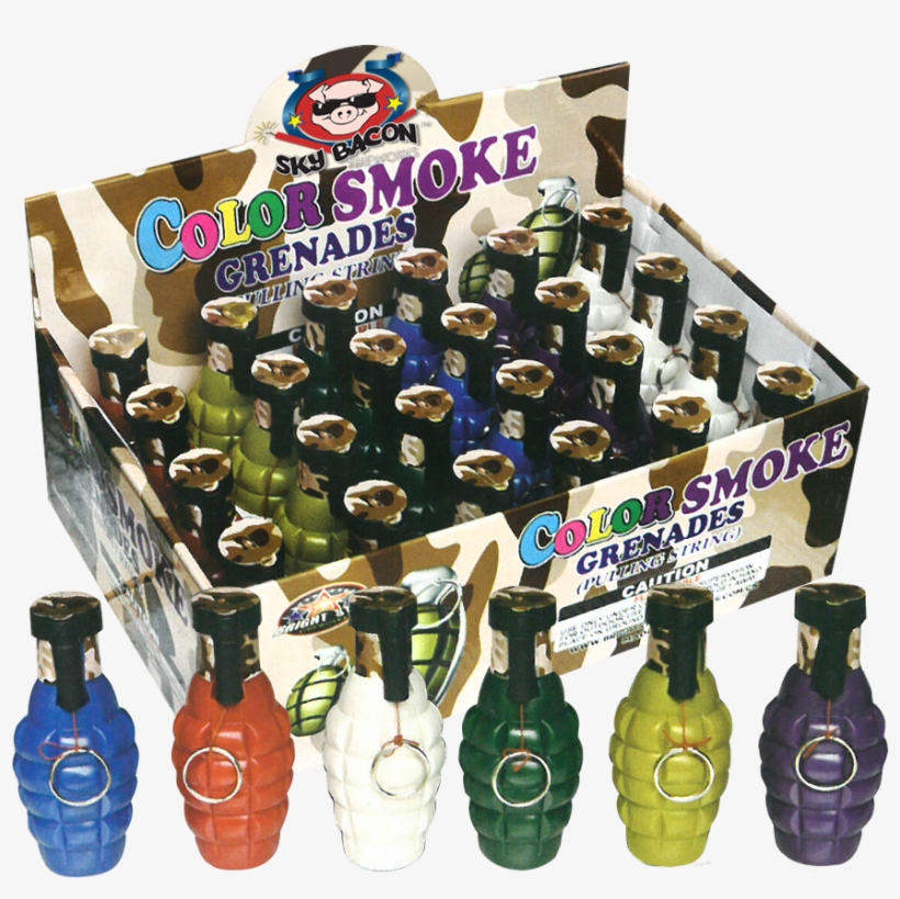 Color Smoke Grenades, transparent png #352153