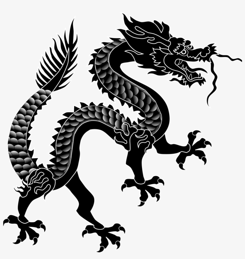 Clipart Resolution 1000*1020 - Chinese Dragon Png Transparent, transparent png #352278