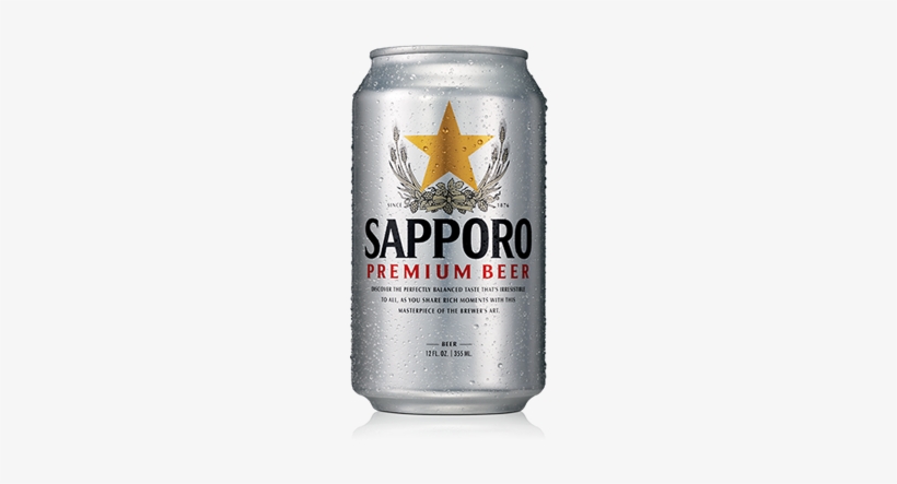 Sapporo Premium Beer, transparent png #352320