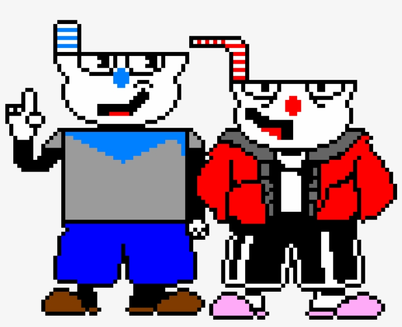 Cuptale Mugman And Cuphead - Mugman Cuphead Png, transparent png #352577