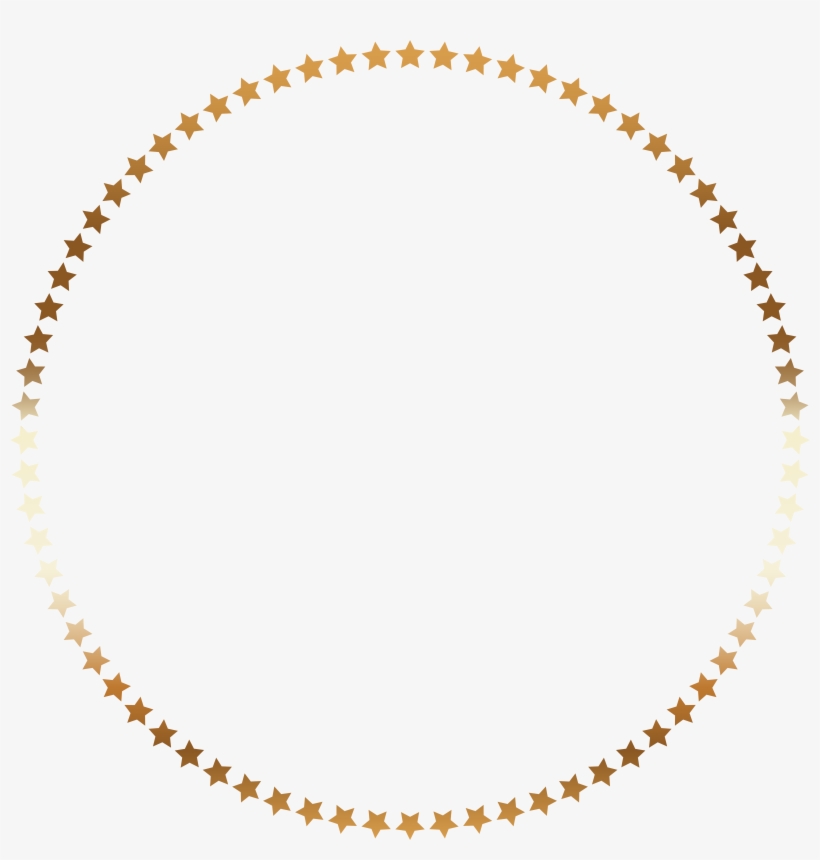 Stars Png Round Border Frame, transparent png #352685