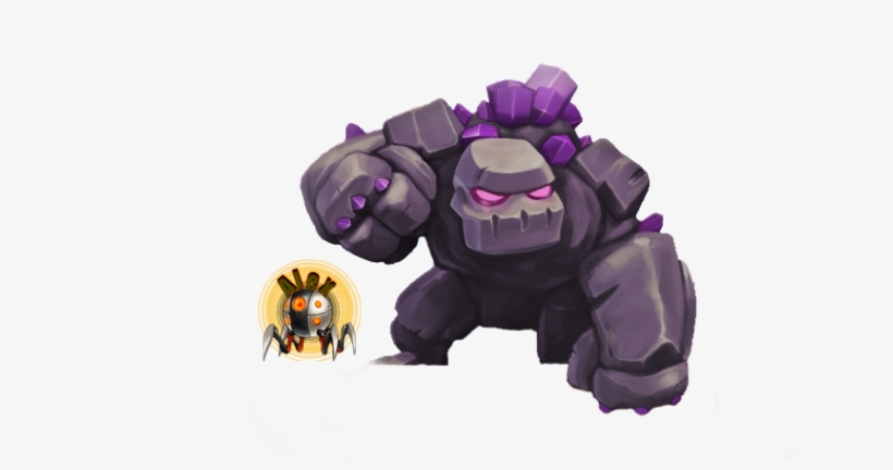 Clash Of Clans Golem Png - Clash Royale Golem Png, transparent png #352891