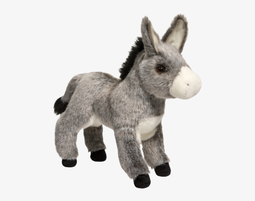 Elwood Donkey - Donkey Plush, transparent png #352911