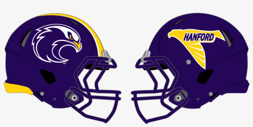 High School Falcons Logo - Helmet School Football Logos, transparent png #352957